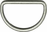 4 Halbrundringe VENO 30 mm, silber/altgold - 196975